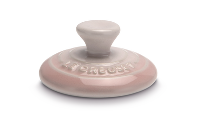 Stoneware Round Magnet Shell Pink